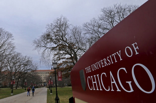 芝加哥大学 图片来自路透社
