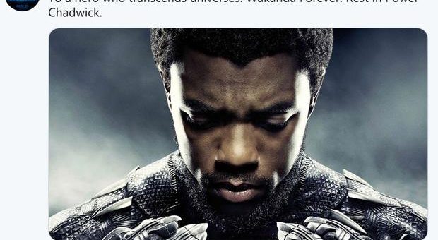 《黑豹》主演查德维克博斯曼去世年仅43岁